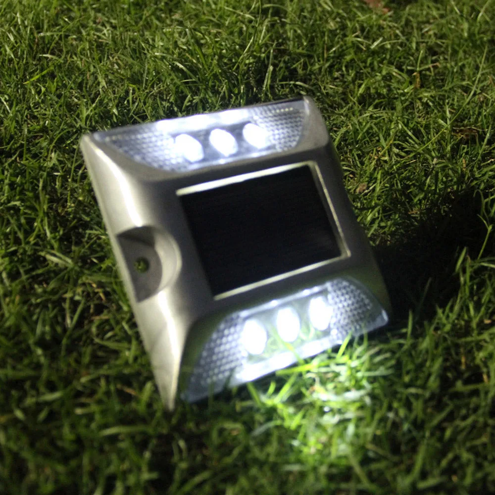 2W 6 LED Solar Powered Driveway Lamp