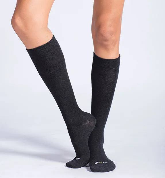 76% Rich Merino Wool Everyday Compression Socks (15-20mmHg) - Zig-Zag- 2 Pack