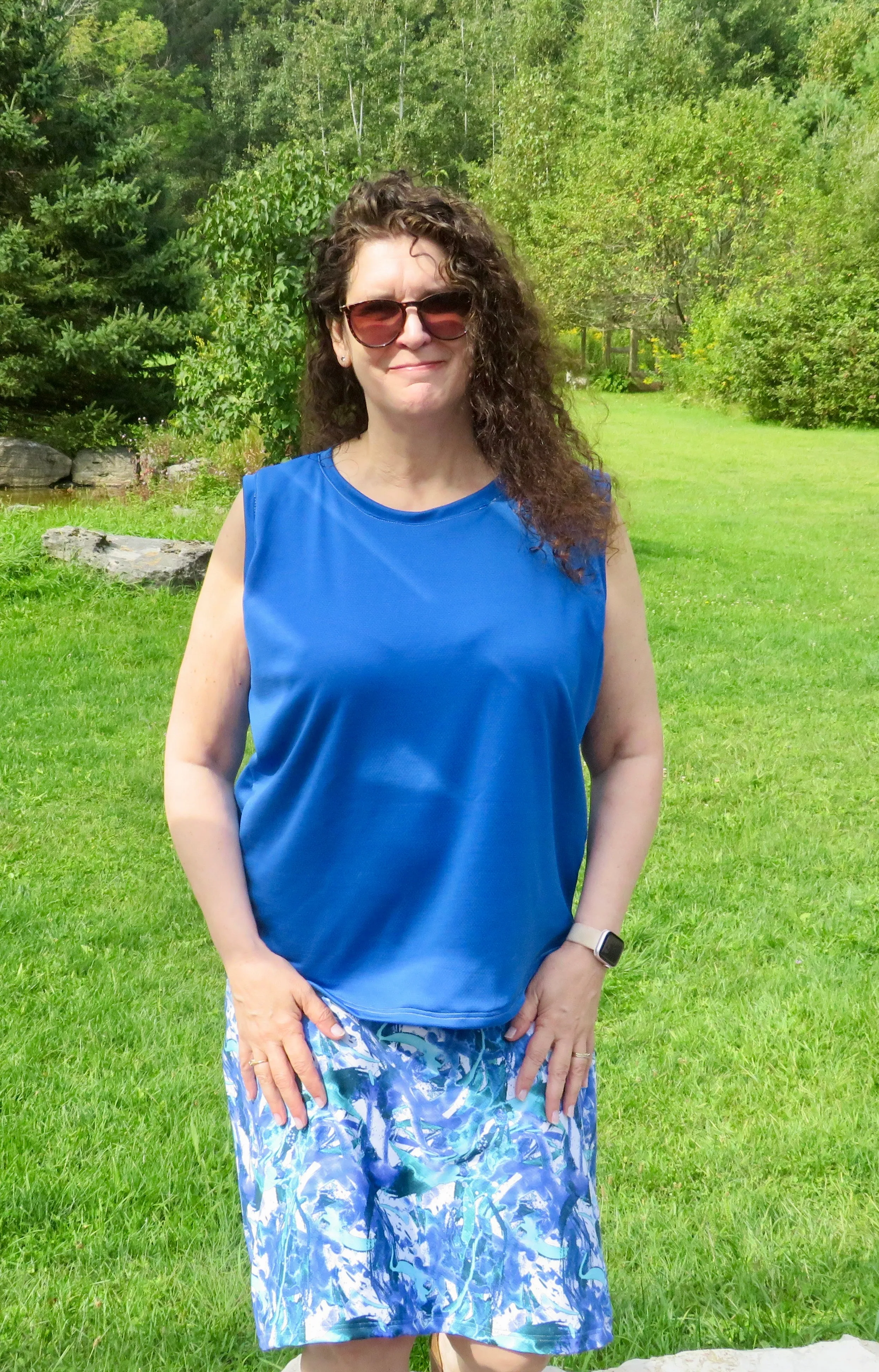 Azure Top and Dress PDF Sewing Pattern