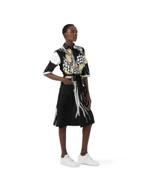 Black Yakisukumwa Dress