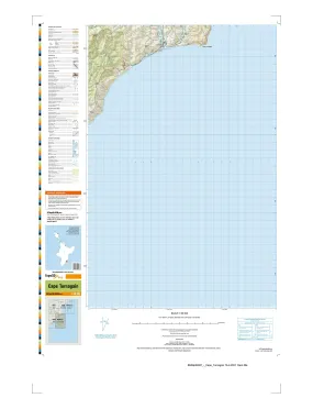 BN38ptBN37 - Cape Turnagain Topo50 map