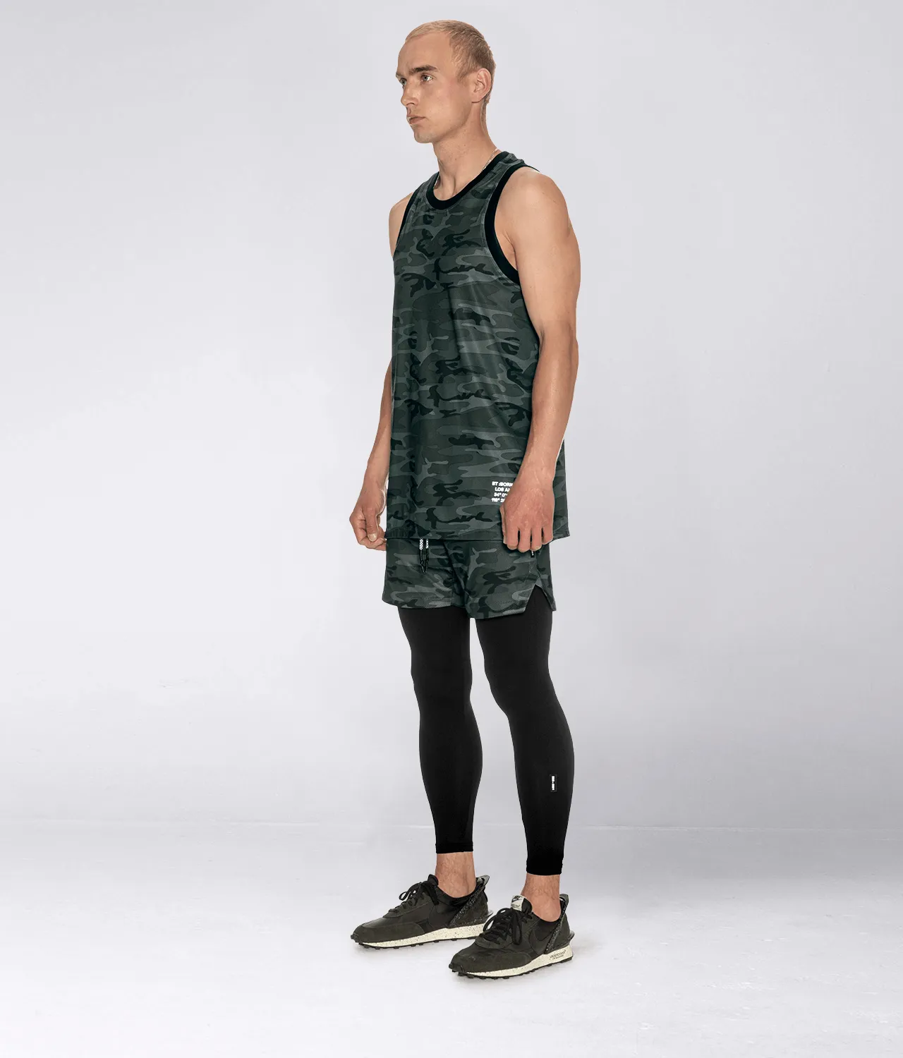 Born Tough Air Pro™ Running Tank Top for Men Grey Camo