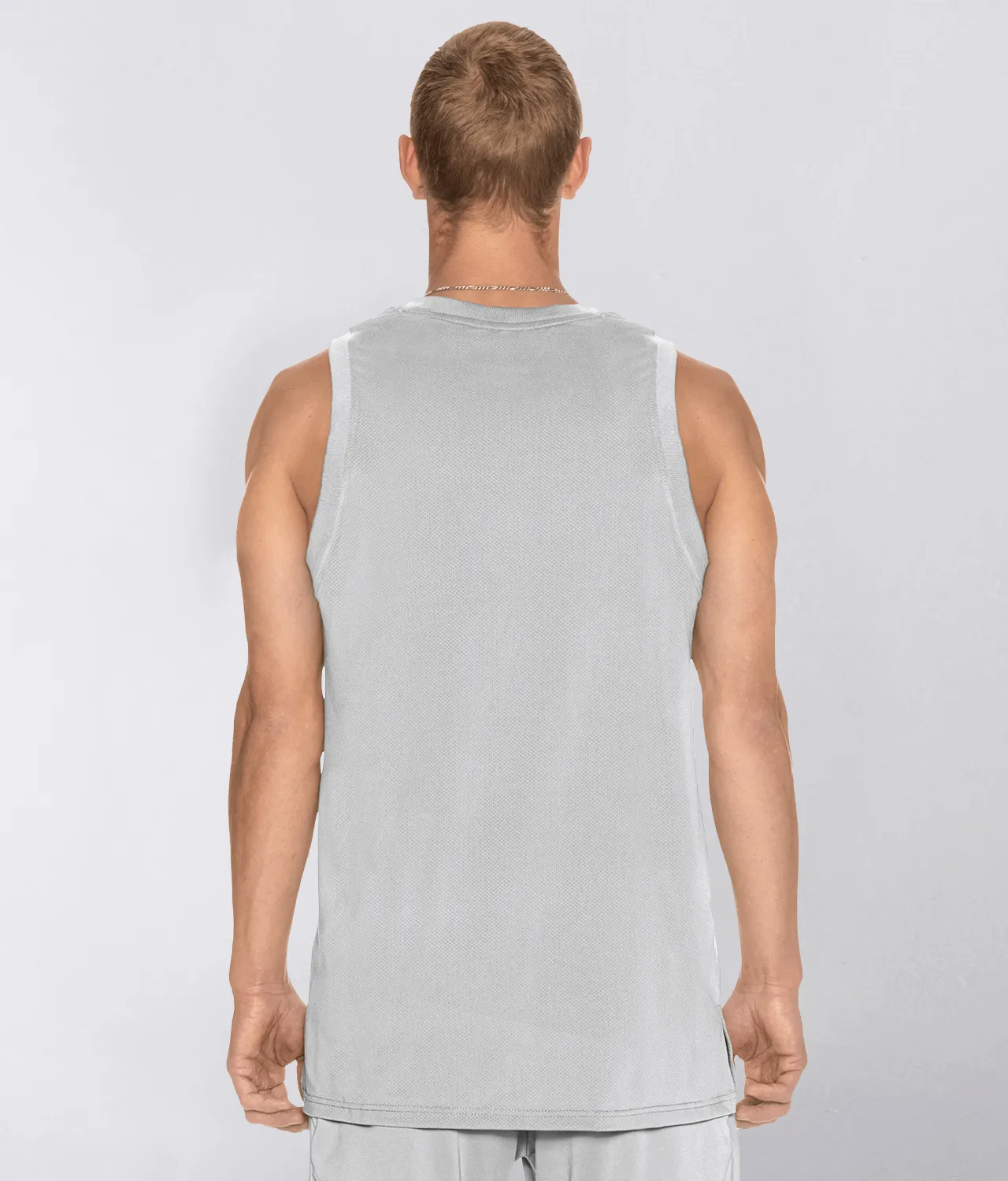 Born Tough Air Pro™ Steel Gray Athletic Tank Top for Men