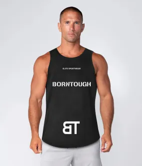 Born Tough Crucial Bounty TD Black Bodybuilding Tank Top for Men