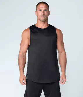 Born Tough Momentum Athletic Tank Top For Men Black