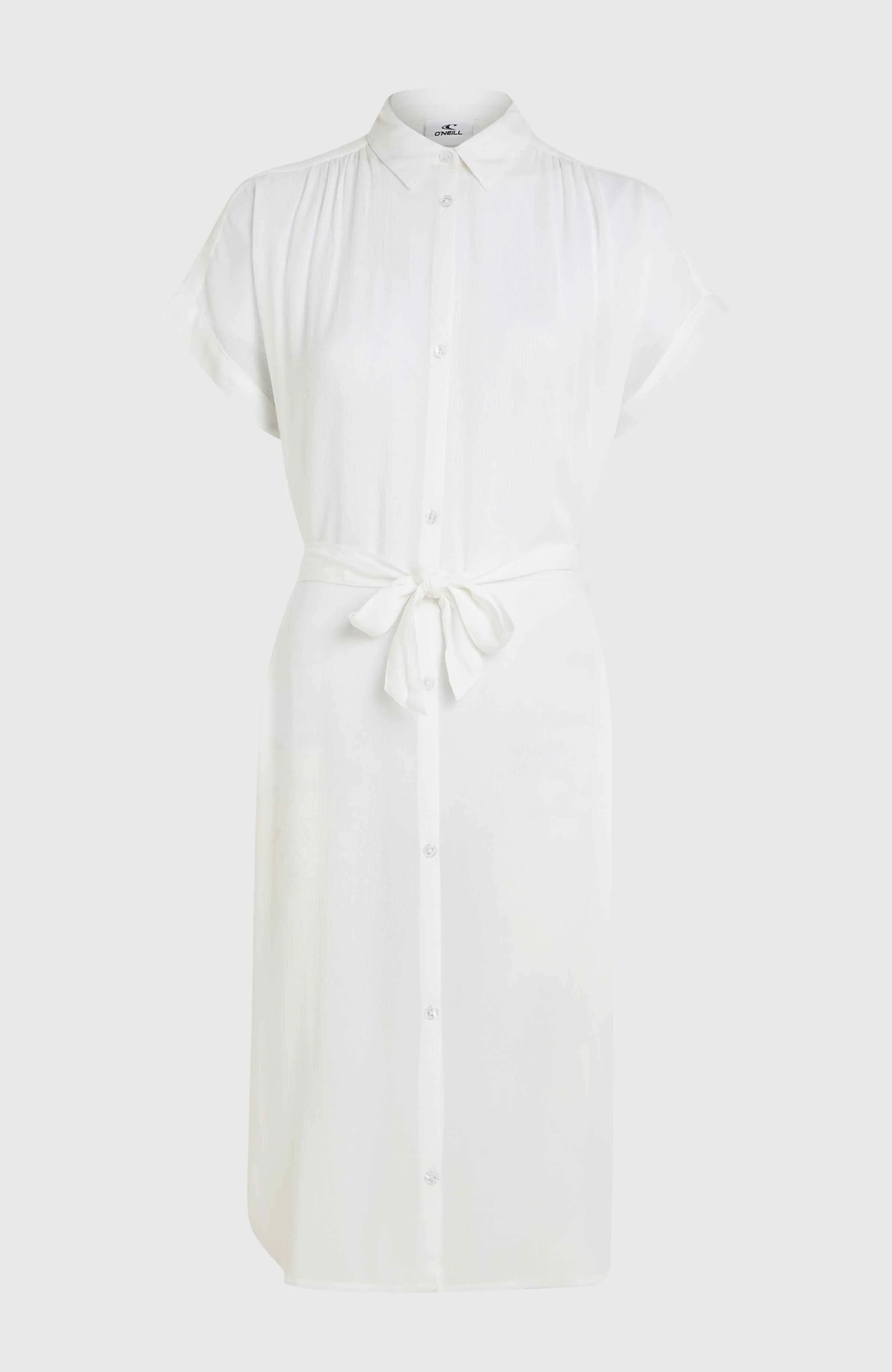 Cali Beach Shirt Dress | Snow White