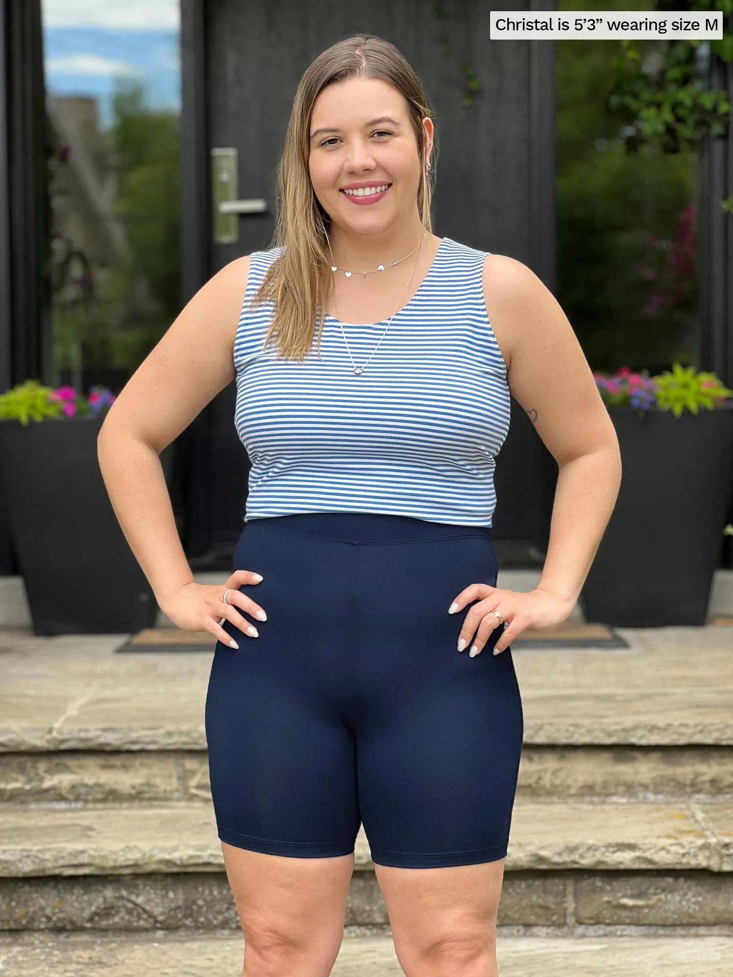 Chalha high waisted legging short - FINAL SALE