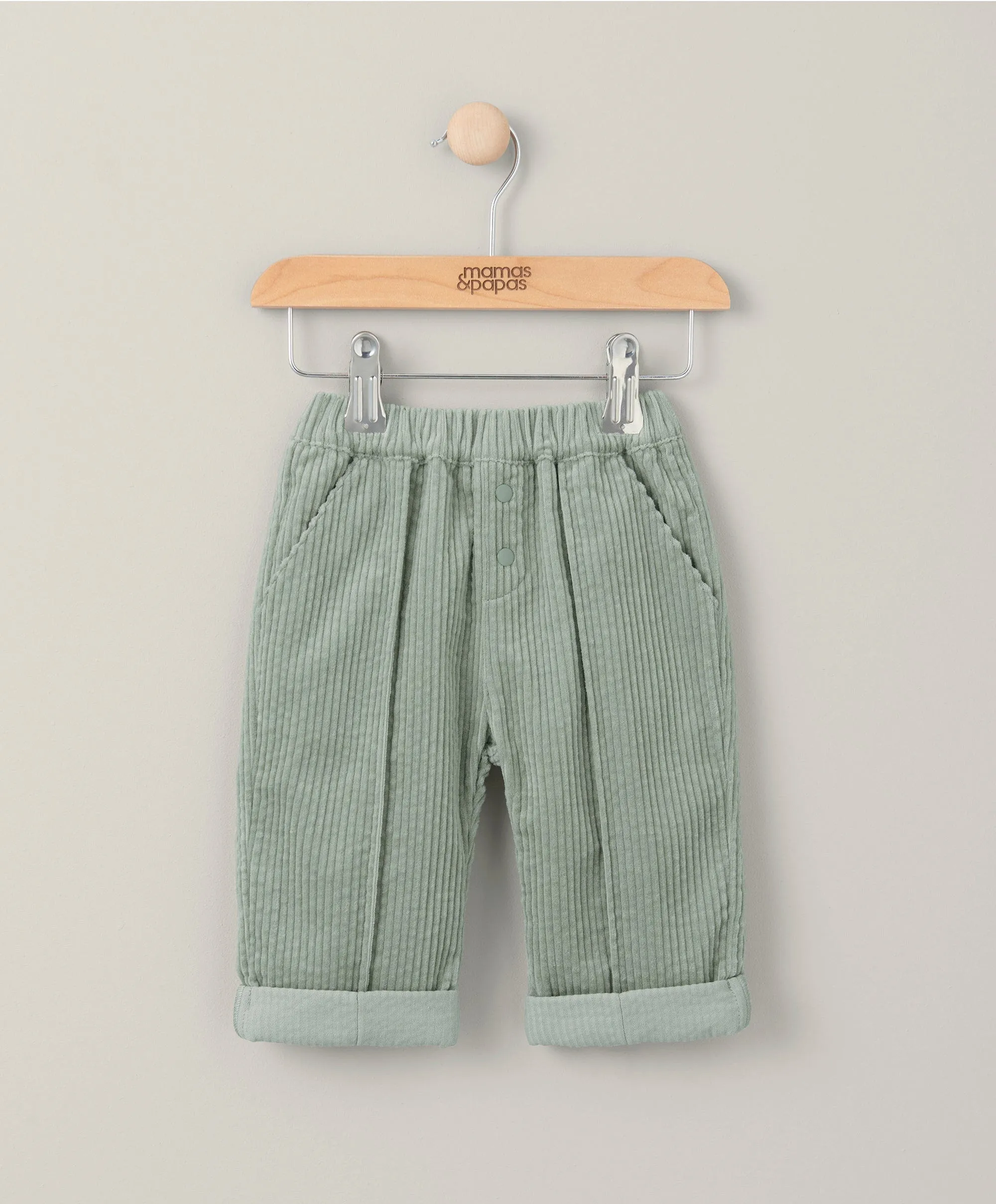 Cord Trousers -  Green