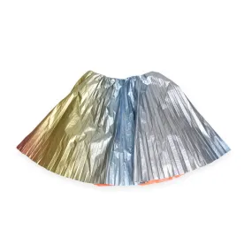 CRUSH PLEATED TWIRL SKIRT