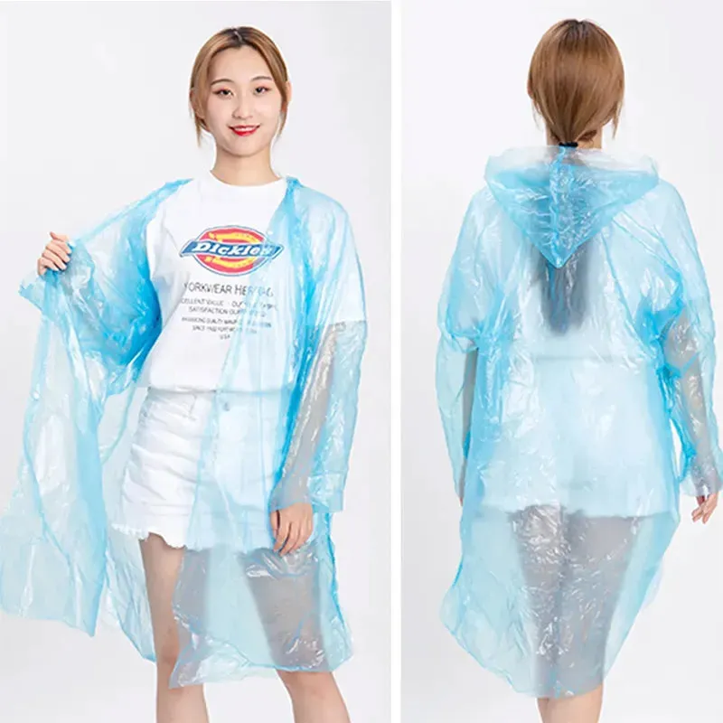 Disposable Rain Coat with Storage Ball