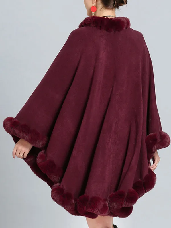 Fine and Fancy Poncho Plus Size Cape Cardigan