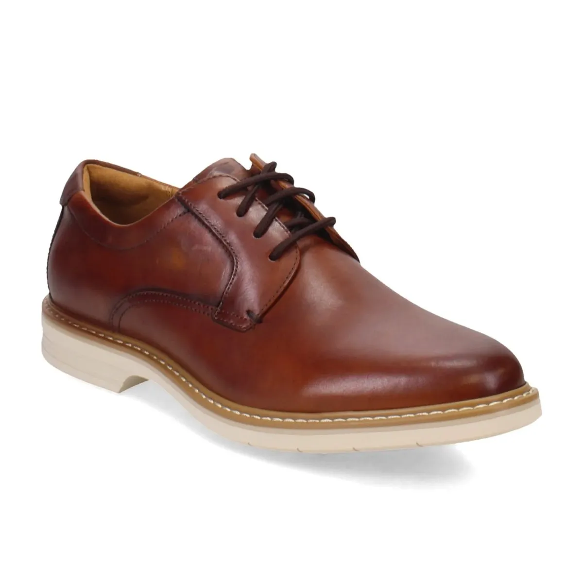 Florsheim Men's Norwalk Plain Toe Oxford Cognac