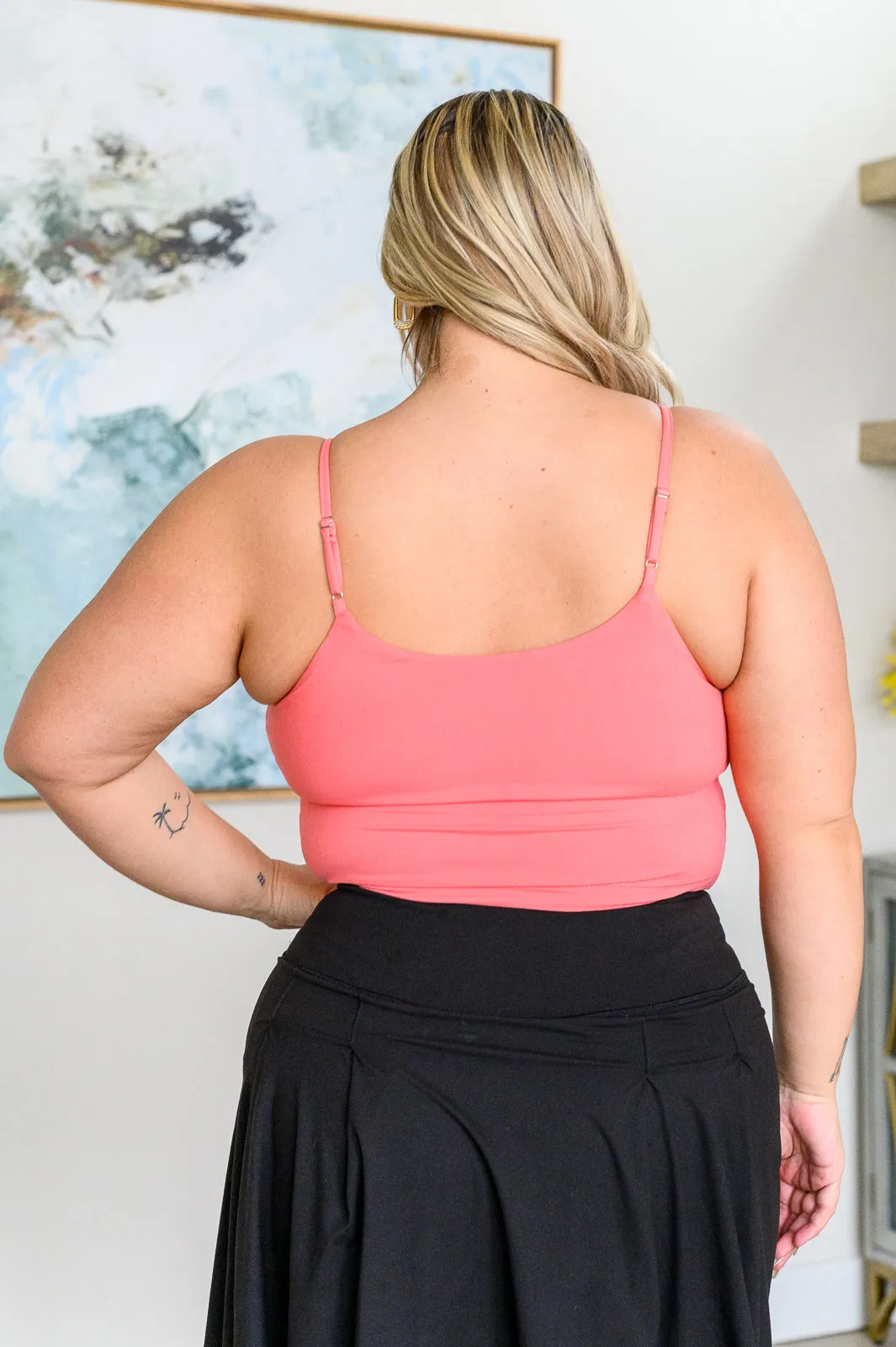 Hot Yoga Tank in Coral Rose - Rae Mode