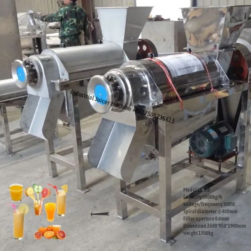 Industrial Juicer Extractor Machine