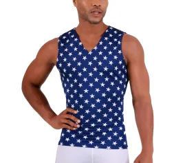 Insta Slim Stars Activewear Sleeveless V- Neck 4VAT0N1