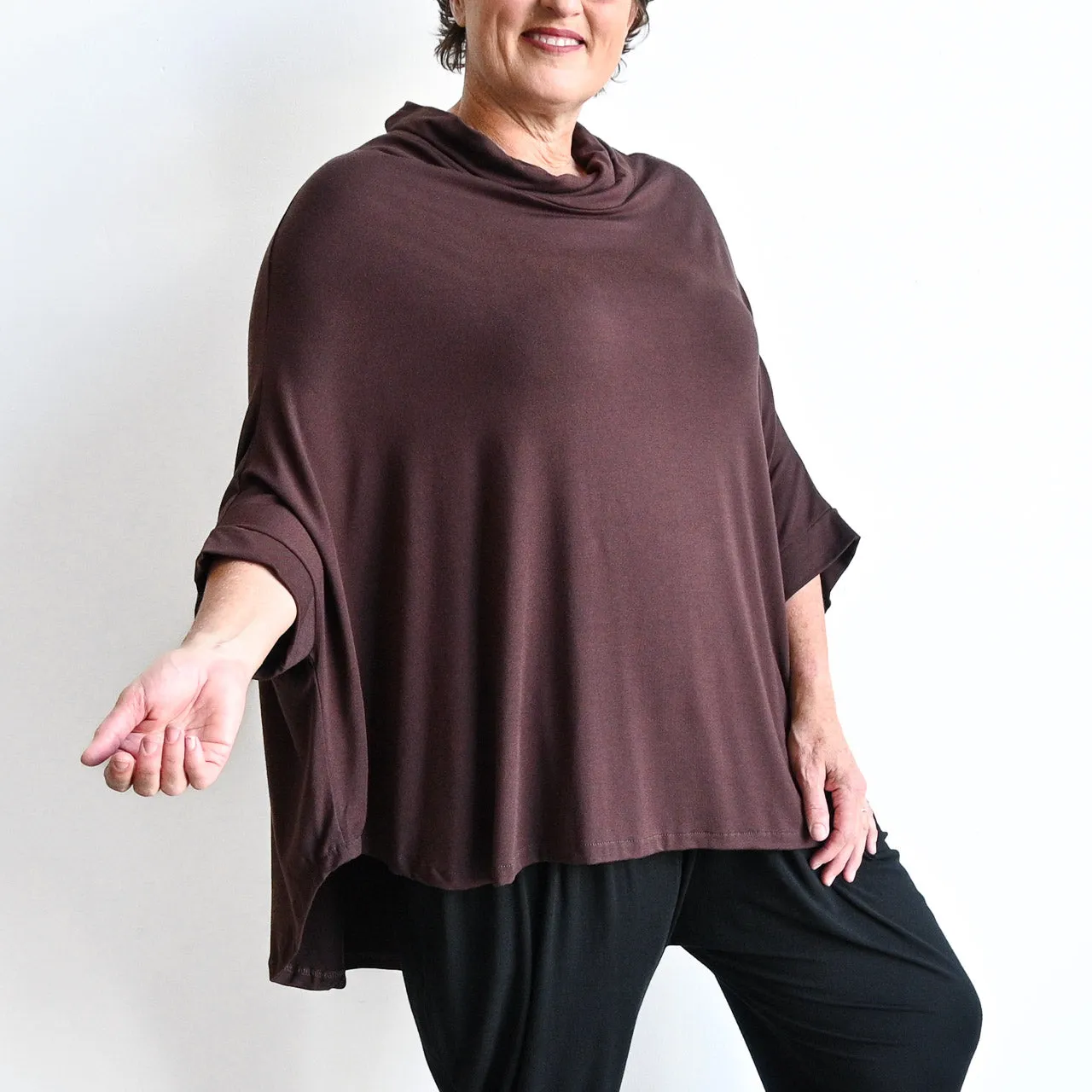 Lazy Days Cape Top by KOBOMO Bamboo