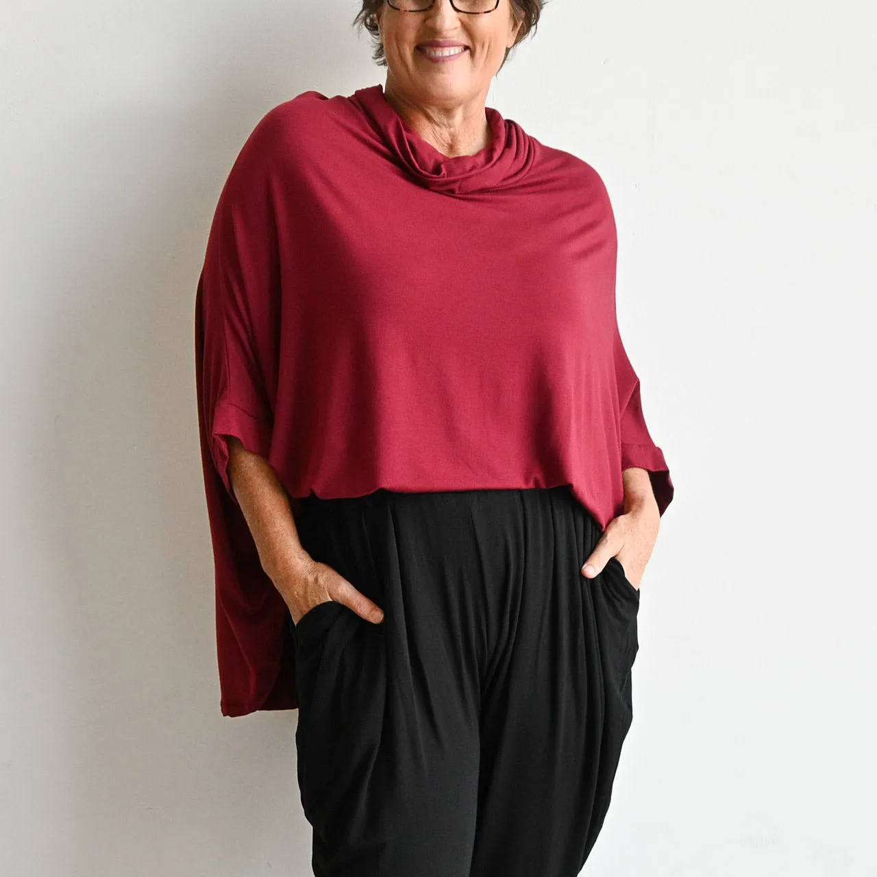 Lazy Days Cape Top by KOBOMO Bamboo