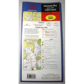 Maptech Delaware C&D Waterproof Chart