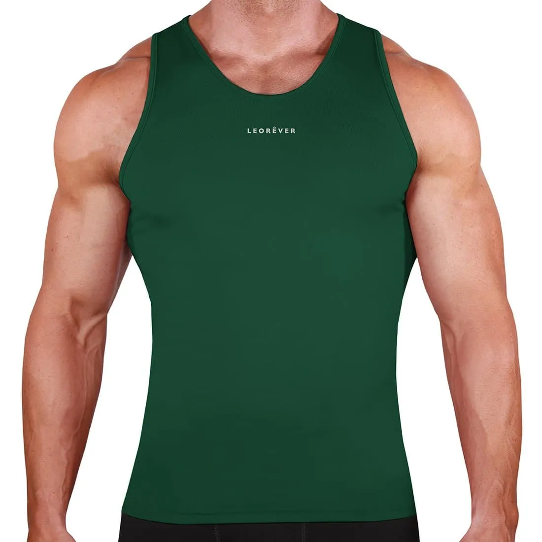 Mens Tank Balanced Compression Shirt