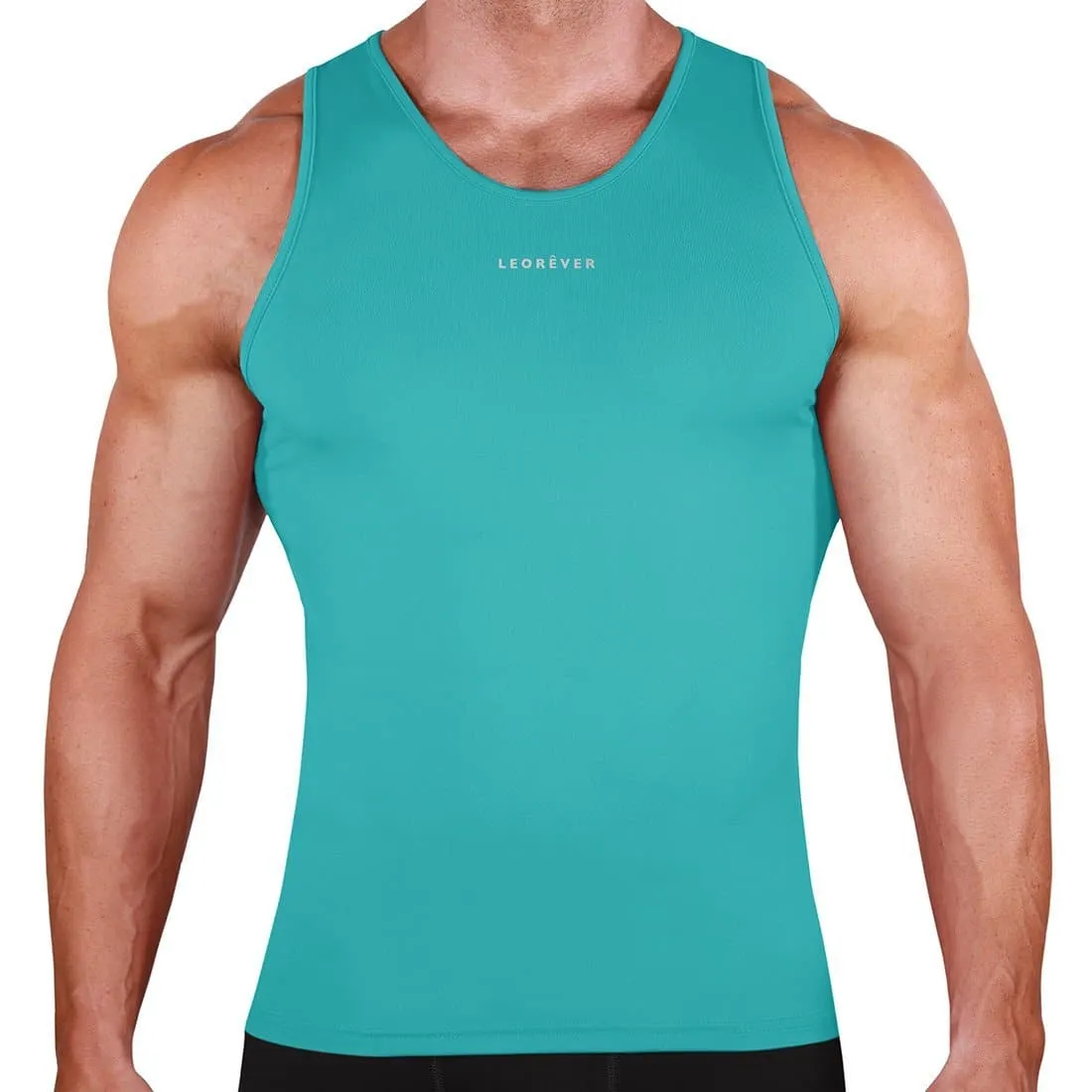 Mens Tank Balanced Compression Shirt