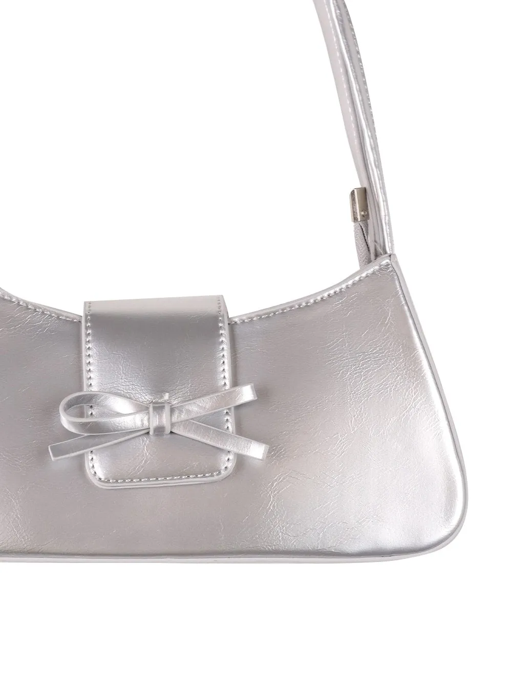 Metallic Ribbon Shoulder Bag CF414