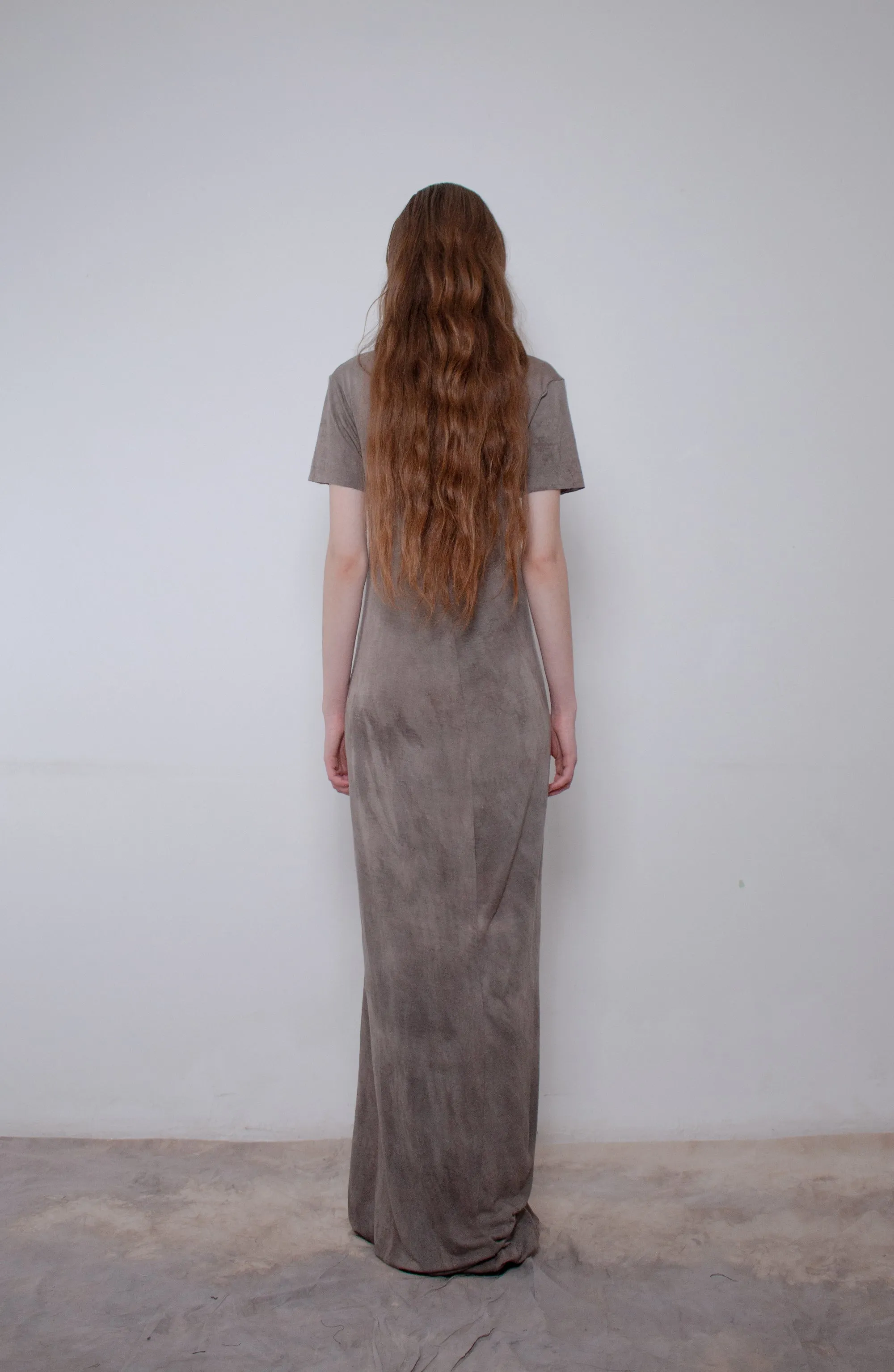 Naturally Dyed Cotton Jersey Dress