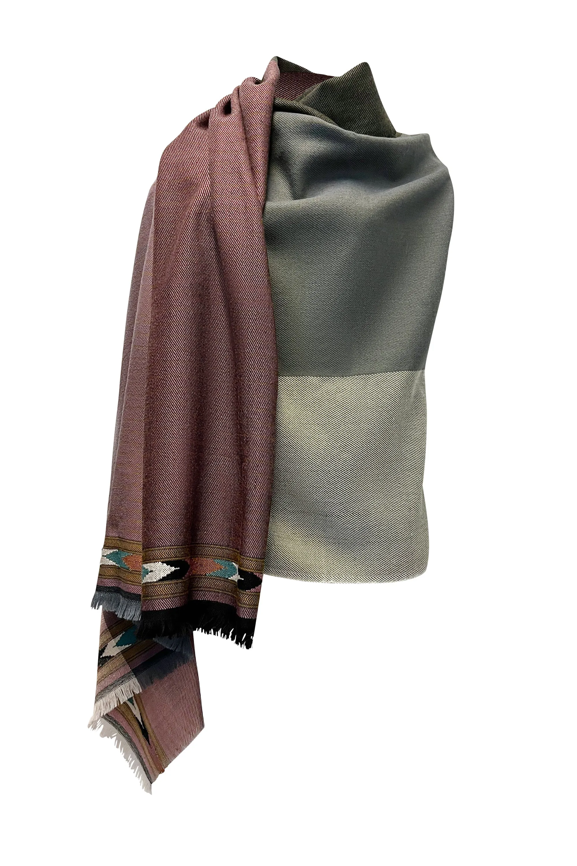 NEW! Light Wool Cape Fusion Dusty Pink