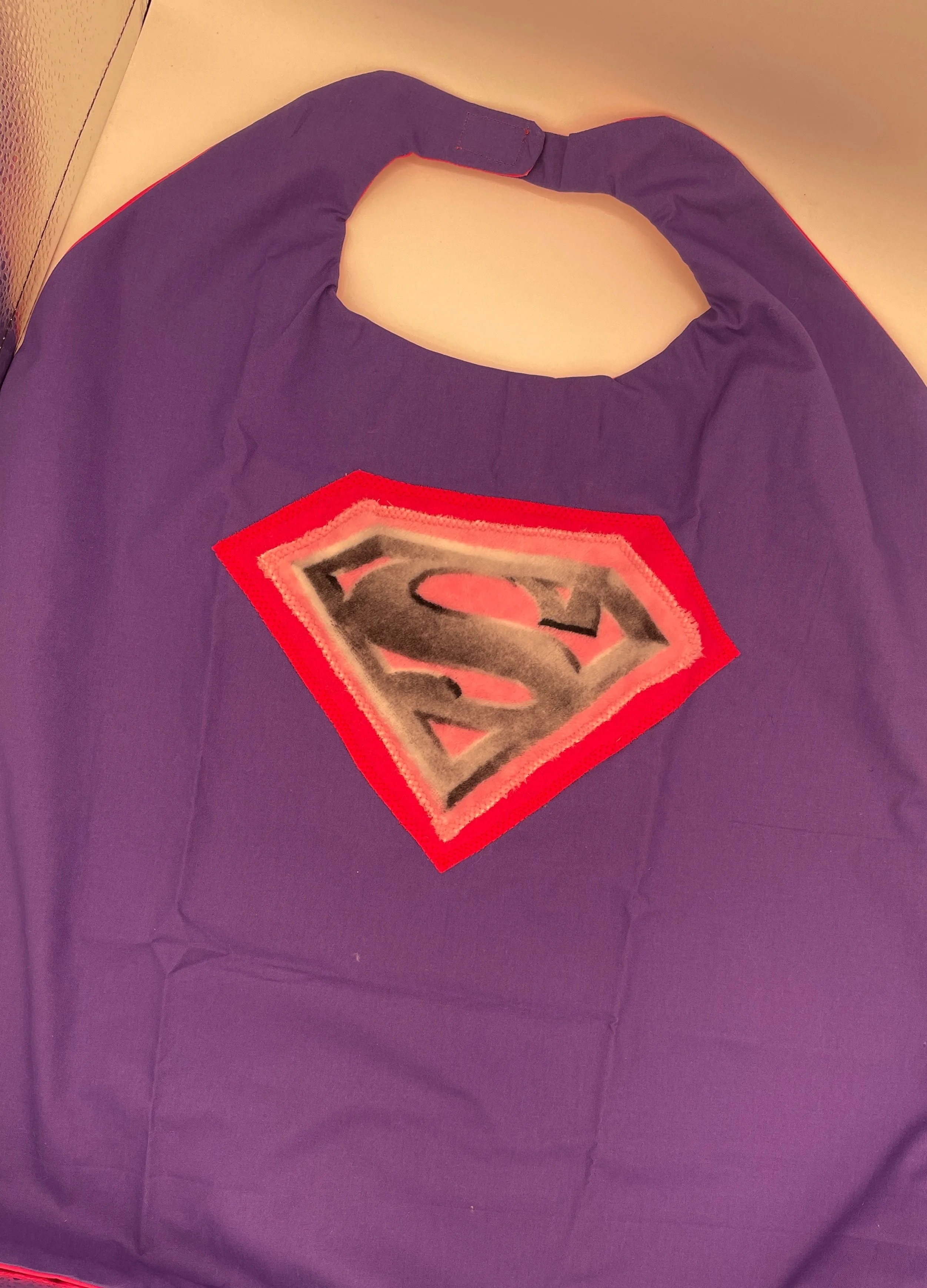 Purple Superman Cape