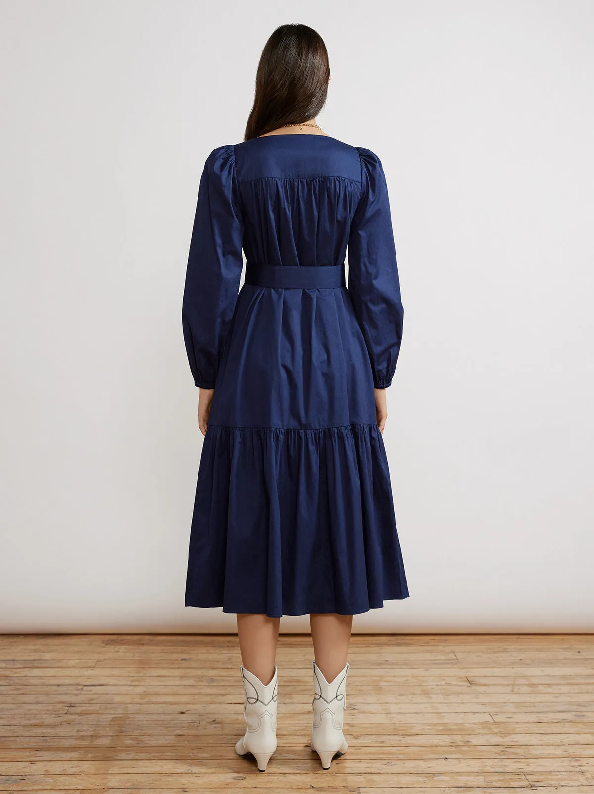 Regina Navy Dress