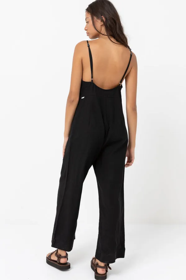 Rhythm Classic Jumpsuit - BLACK