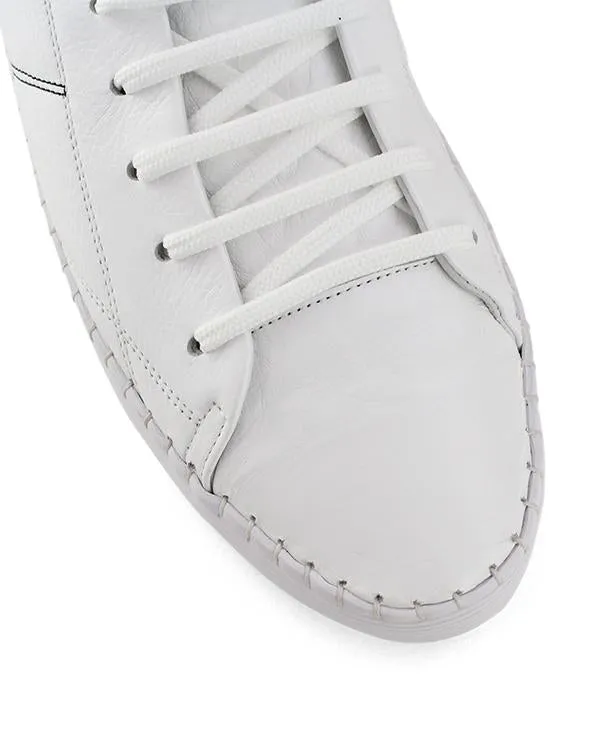 Sailor Platform Sneaker | White Black