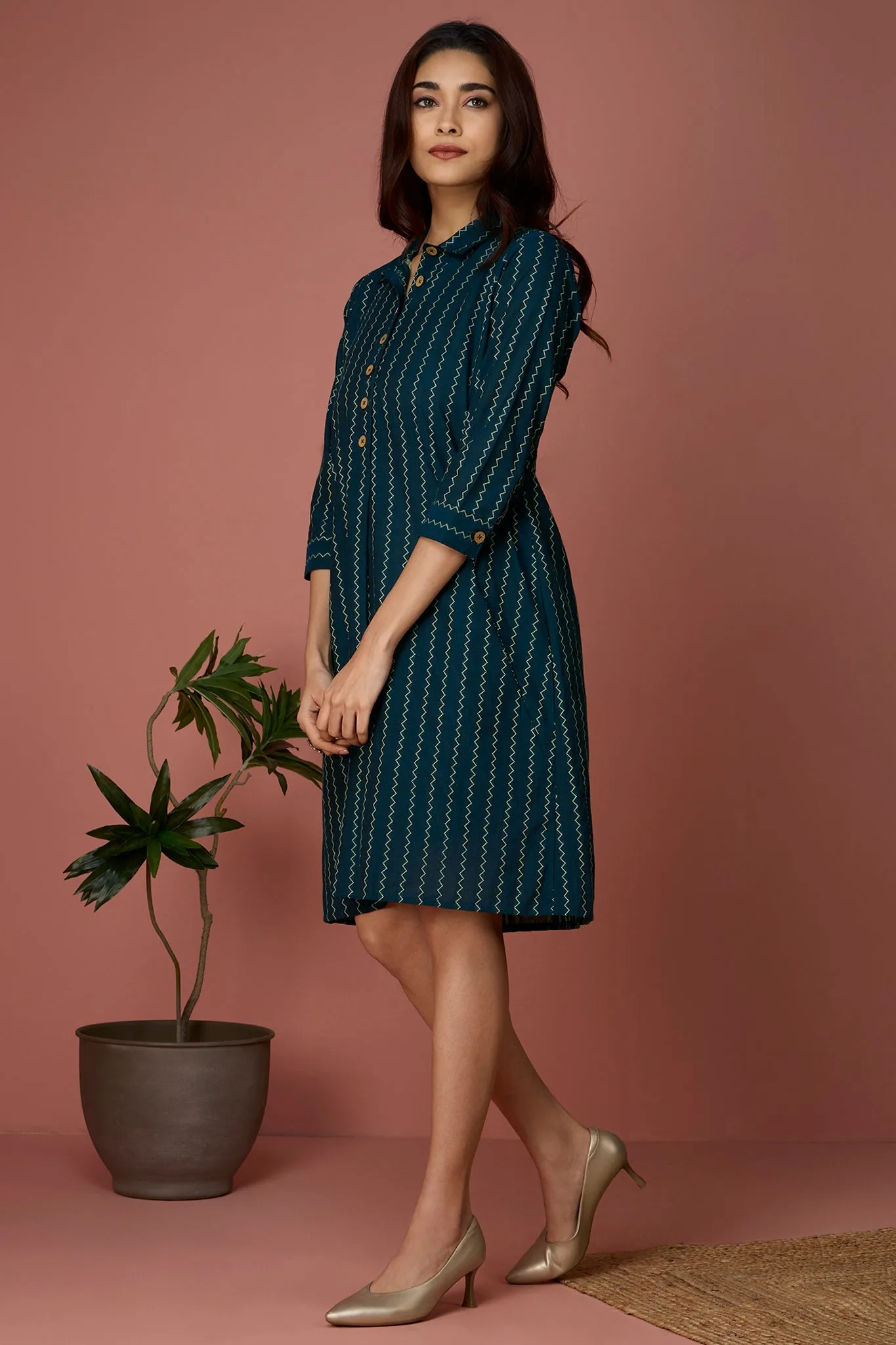 Shirt dress - Nebula Nights & Chevron Grace