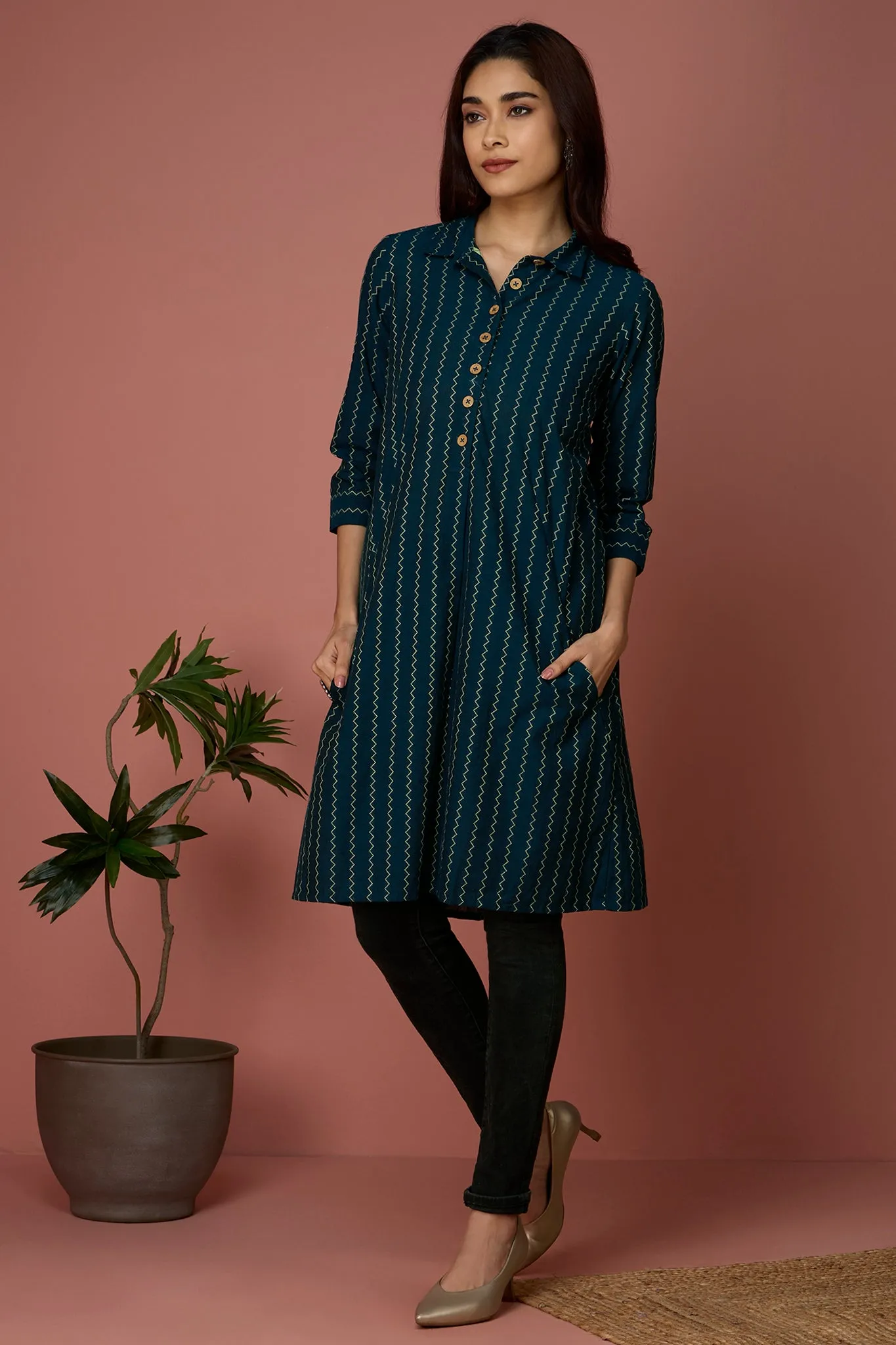 Shirt dress - Nebula Nights & Chevron Grace