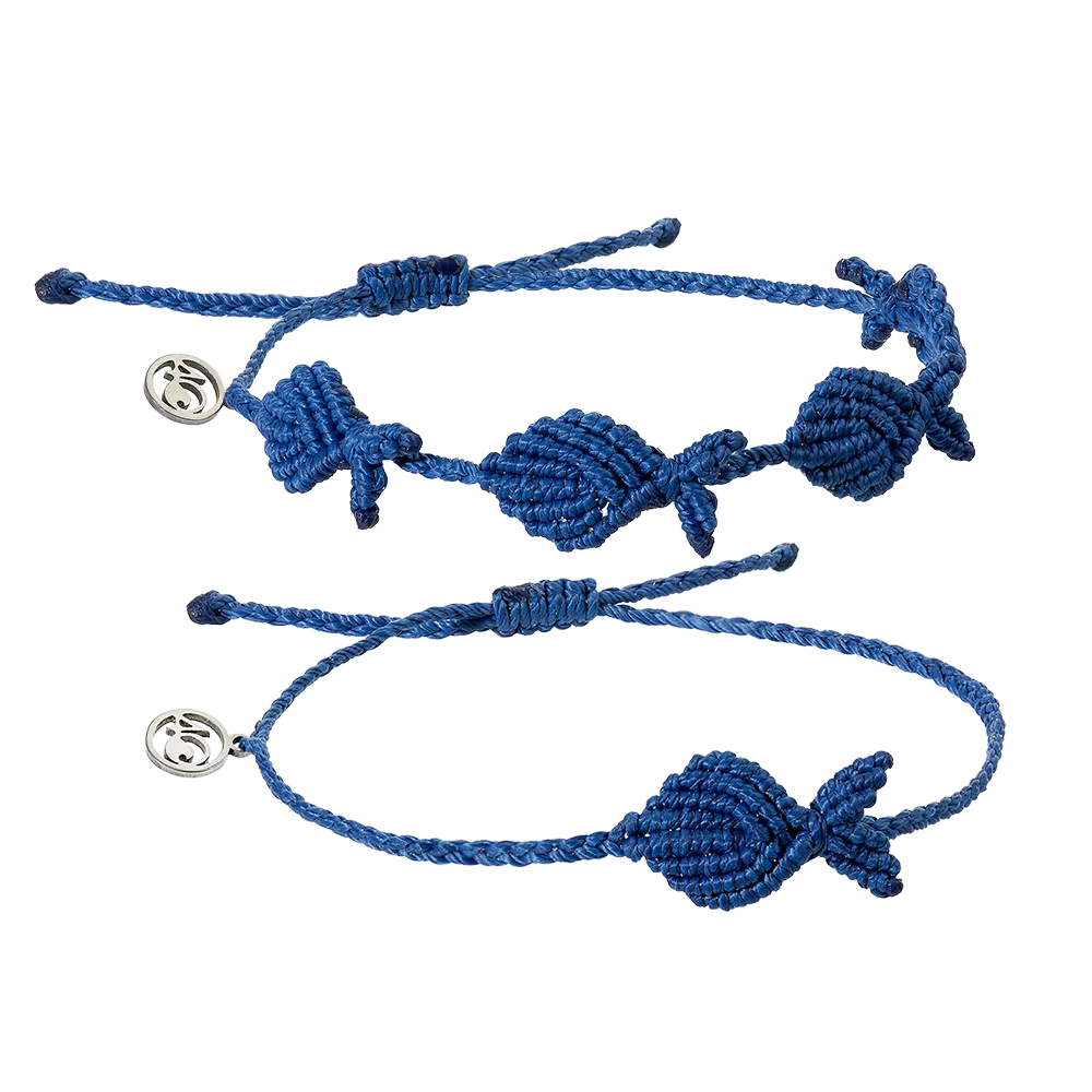 Signature Blue Go Fish Bracelet/Anklet Bundle