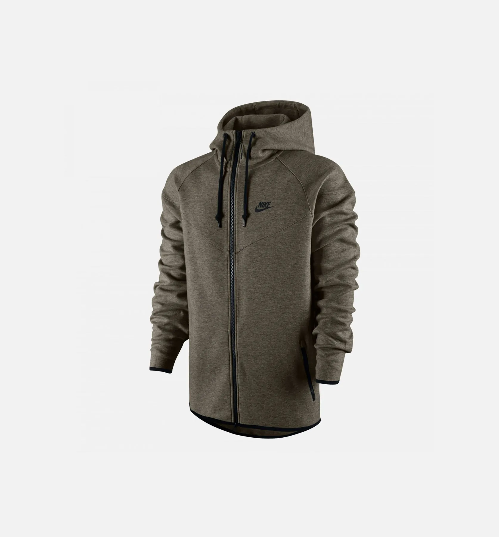 Tech Fleece Windrunner - Cargo Khaki/Black/Heather/Black