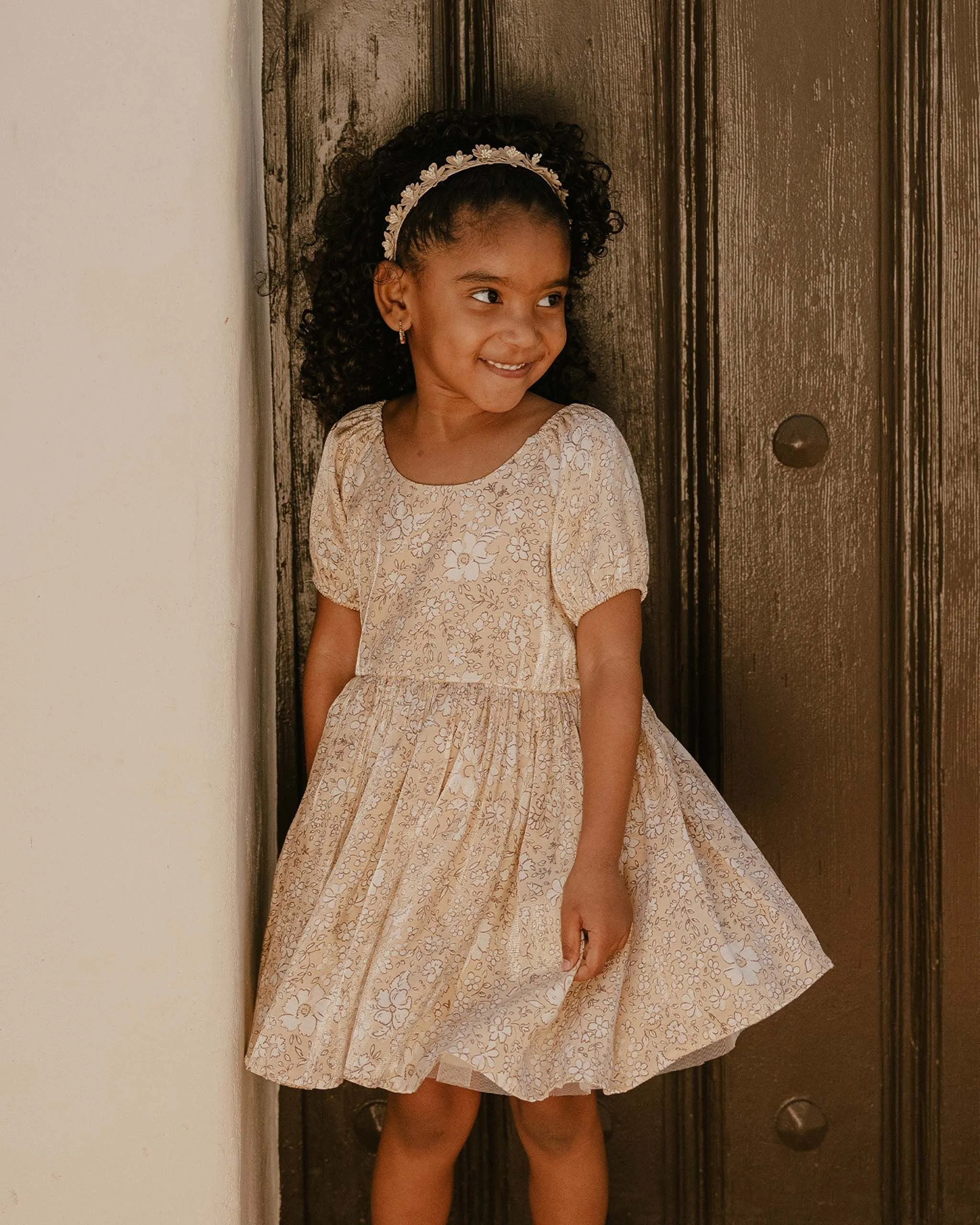 The Luisa Dress by Noralee - Antique Floral - BABY