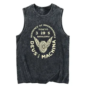 Tokyo-Tiger Deus Ex Machina Tokyo Washed Tank