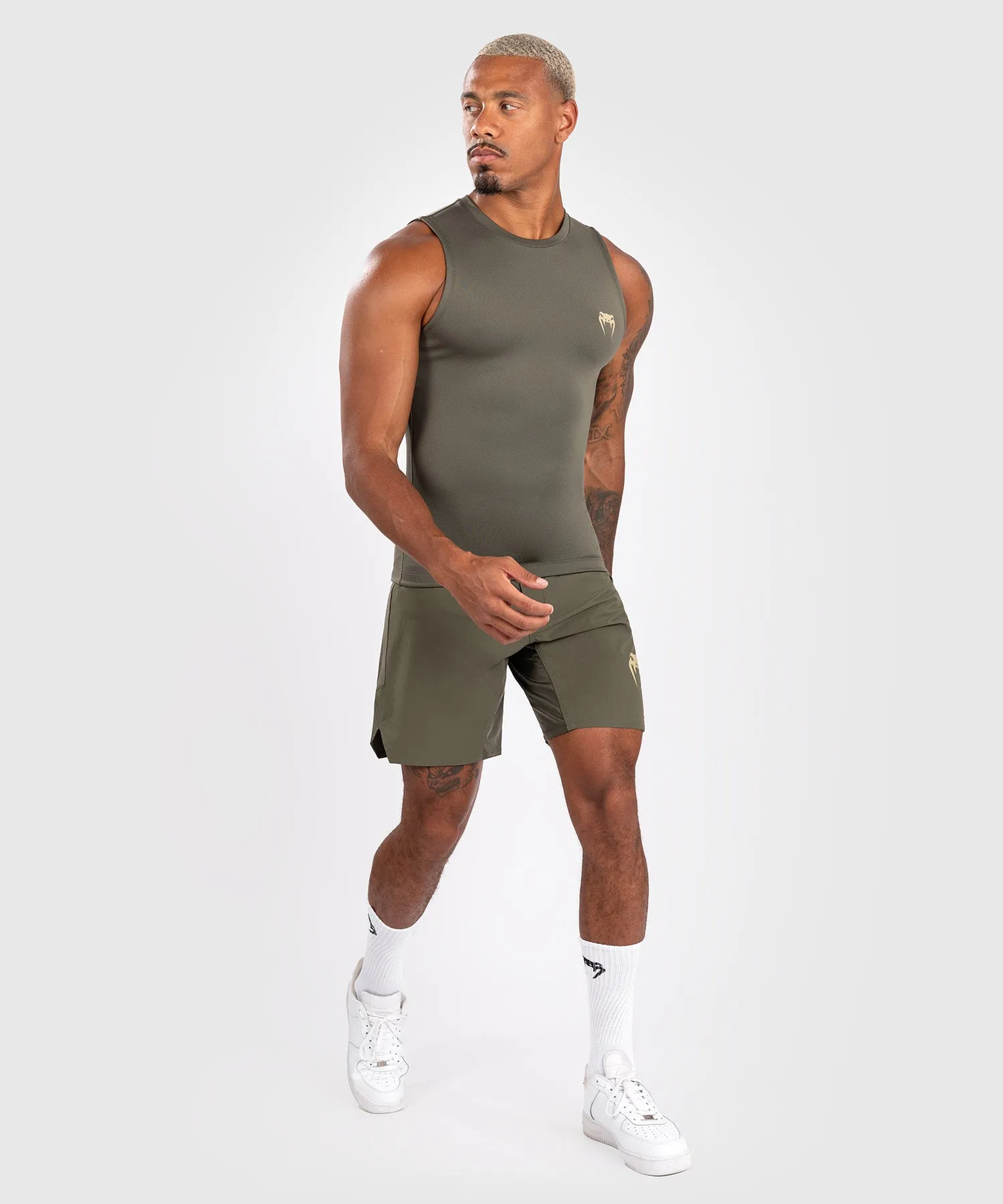 Venum Contender Men’s Sleeveless Rashguard - Khaki