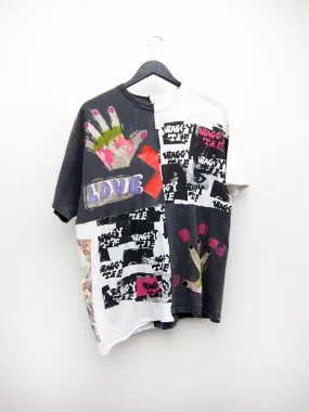 Waggy Tee Patchwork Handprint 2