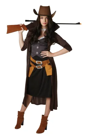 Wild West Female Gunslinger Adults Costume